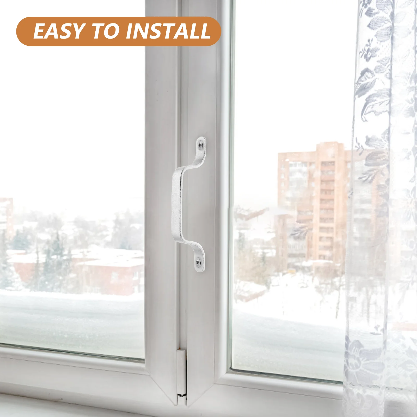 

2Pcs Arched Drawer Handles - Vintage Metal Cabinet Pulls for Trailer Boat Cupboard Door Hardware Upgrade Accessories