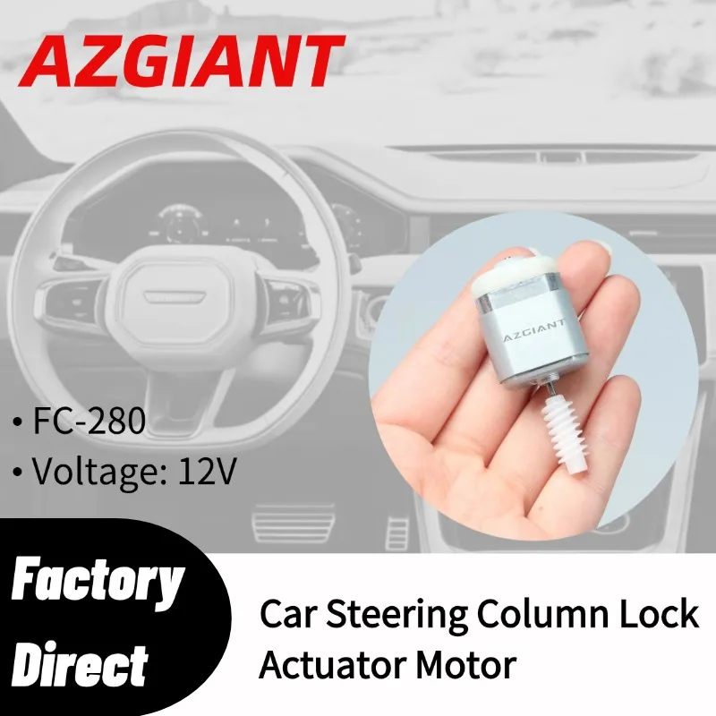 AZGIANT High Power Car Steering Lock Actuator Motor 12V DC FC-280 High-Speed Accessories Auto for 2018-2022 Buick Avenir