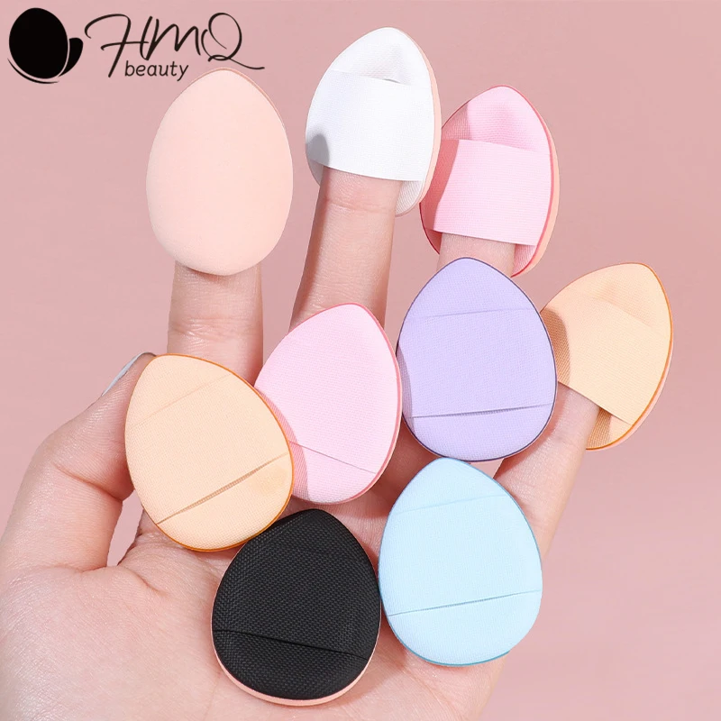 10/20 Pcs Mini Size Professional Cosmetic Cushion Puff Concealer Foundation Detail Puff Finger Puff Makeup Sponge Beauty Tool