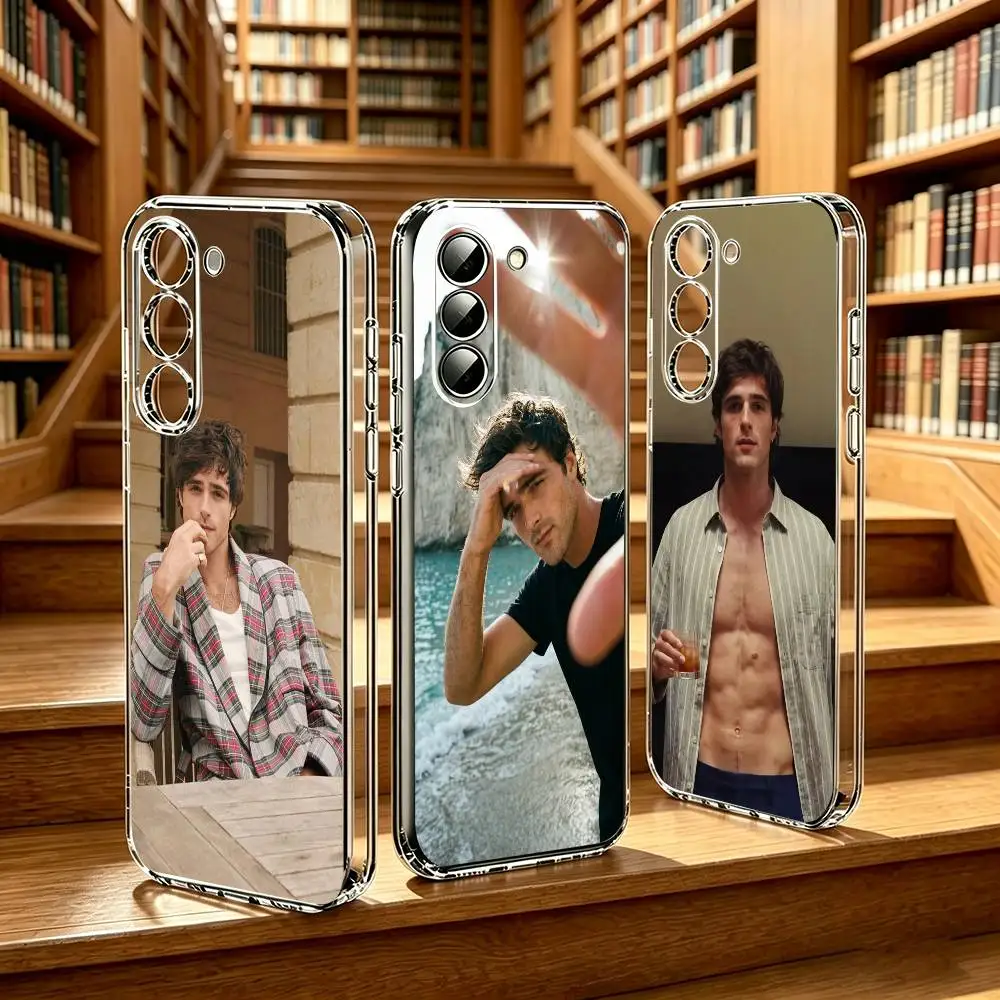 Handsome young celebrities E-Elordi-di  Phone Case for Samsung Galaxy A55 A06 A16 A26 A36 A56 A25 A35 A15 A54 A34Transparent Bac