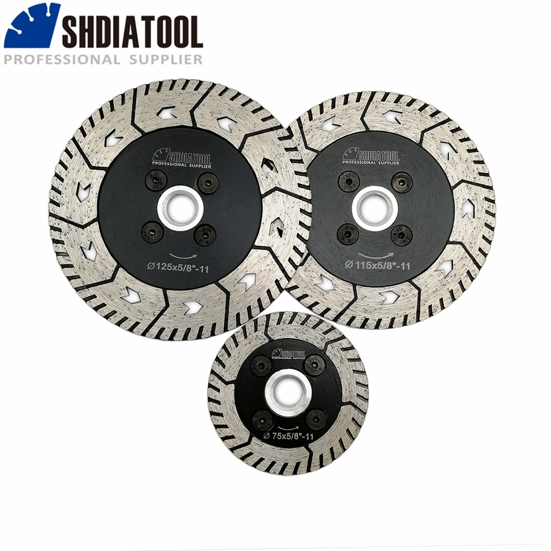 

SHDIATOOL алмазный шлифовальный диск 1 шт. пильное полотно для резки плитки для гранита, мрамора, бетона M14, фланец, круглая режущая пластина