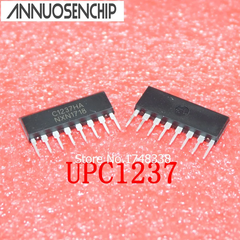 5 pz UPC1237HA ZIP8 UPC1237 ZIP nuovo e originale