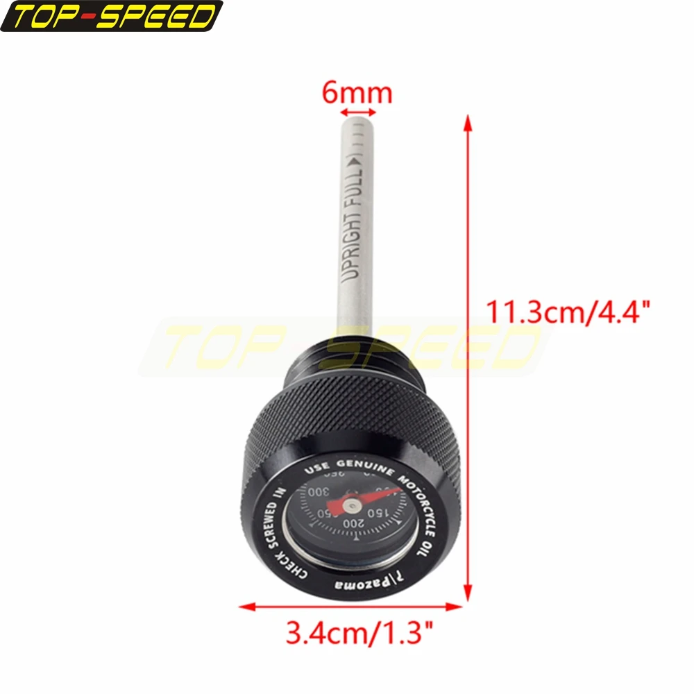 Motorcycle Oil Temperature Dipstick RA1250 Oil Plug Temp Gauge For Harley Pan America 1250 Sportster S 1250 Nightster 975 21-Up view 3