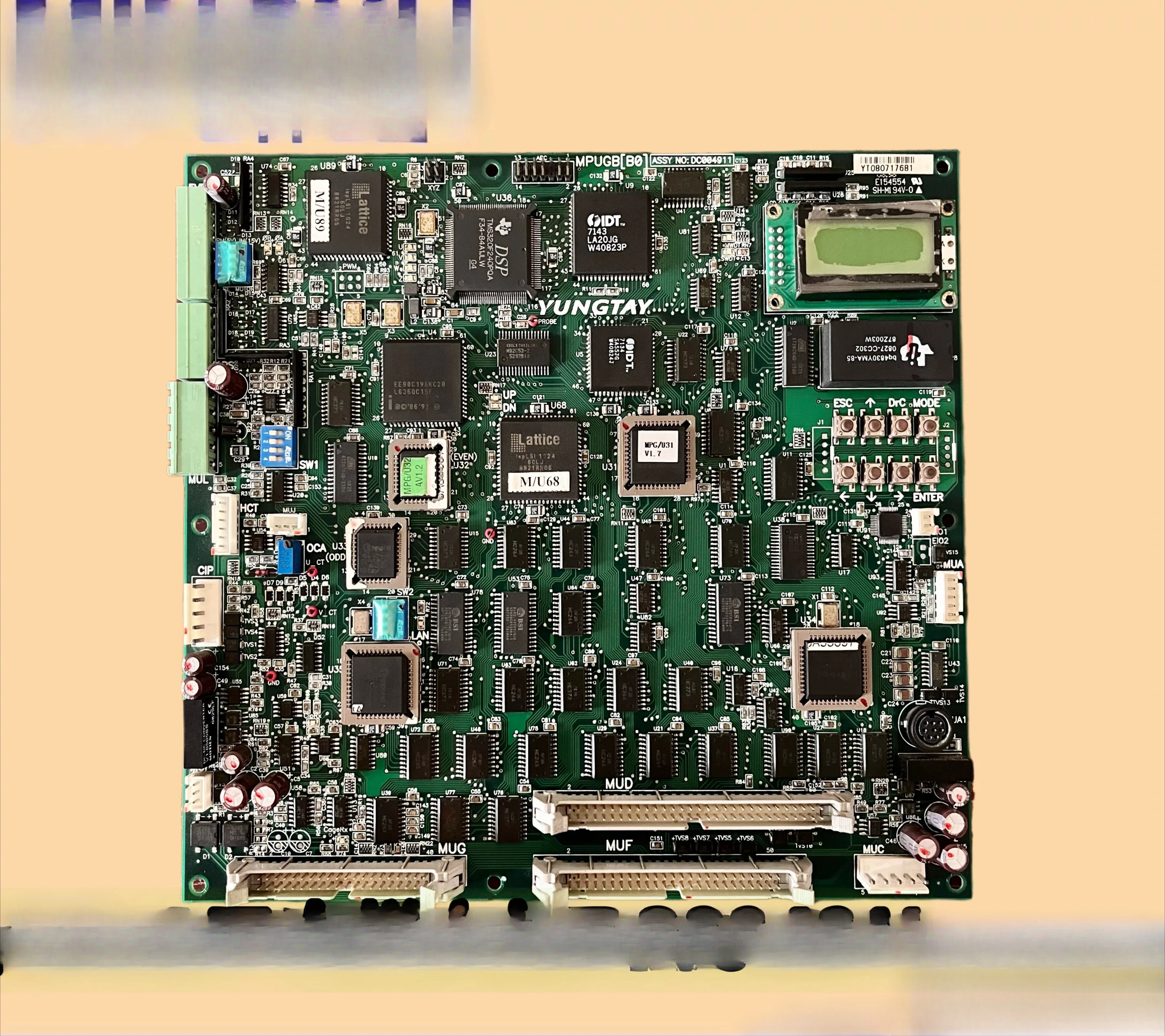 

ENT elevator main board MPUGB [B0] ASSY NO: DC004911