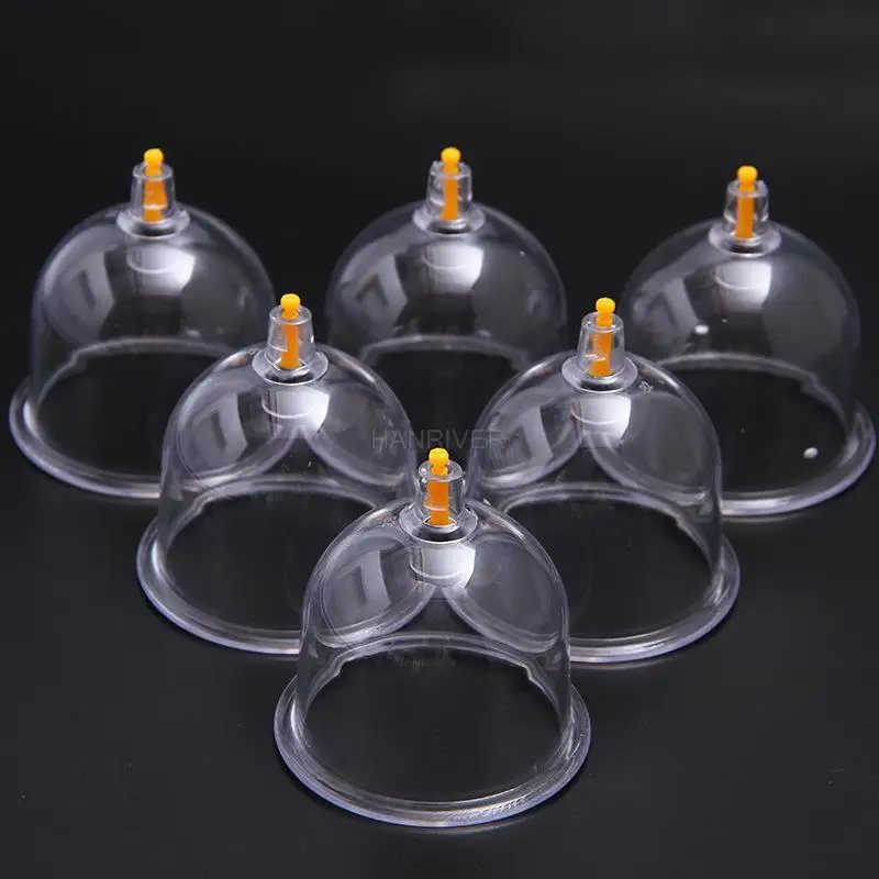 

Cupping device, No. 2 cans, household exhausting vacuum thickening magnetic therapy beauty care 6 pcs/group