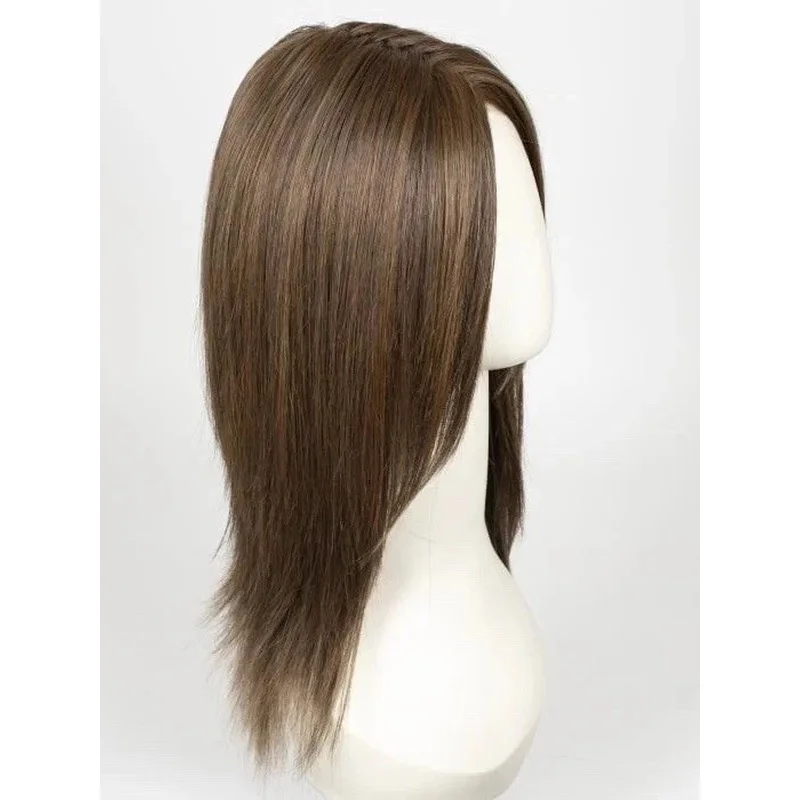 Hair New Fashion Charm Women's Medium Brown Straight Wigs 16 In