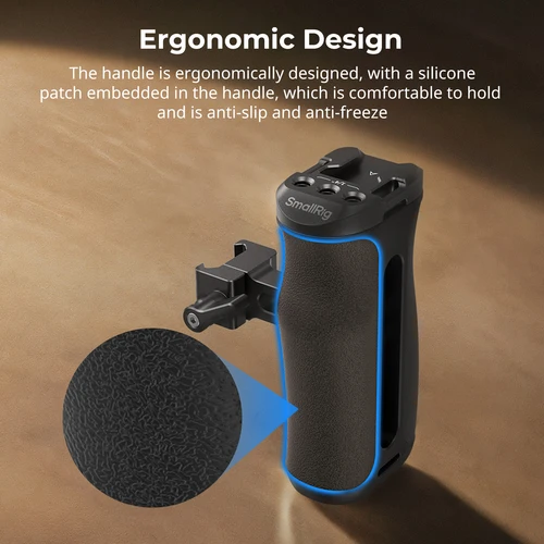 Imagen 2 del producto SmallRig Mini manija lateral NATO, jaula universal para cámara empuñadura NATO de aluminio, para Sony para Canon para Nikon, con zapata fría -4840