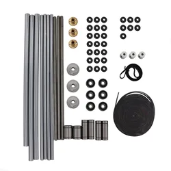 Ender 3 NG v1.2 3D Printer Linear Motion Bearings and Shafts Pack Belt Idler and Threaded Rods For Ender3 NG