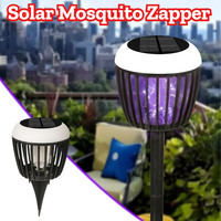 2IN1 Solar Mosquito Zapper Waterproof Outdoor Bug Killer Lamp Garden Patio Camping Pest Control Lighting комаров убийца аппарат