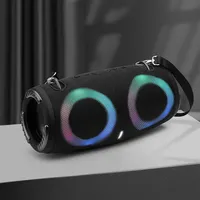 100W High Power Bluetooth Speaker Portable RGB Colorful Light Waterproof Wireless Subwoofer 360 Stereo Surround TWS FM Boom Box