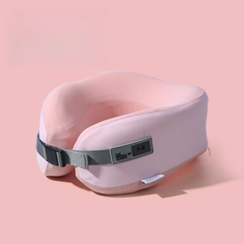 

Soft Memory Cotton U Shaped Pillow Comfortable Portable Neck Support for Travel Car Plane Sleeping Cozy Rest Aid