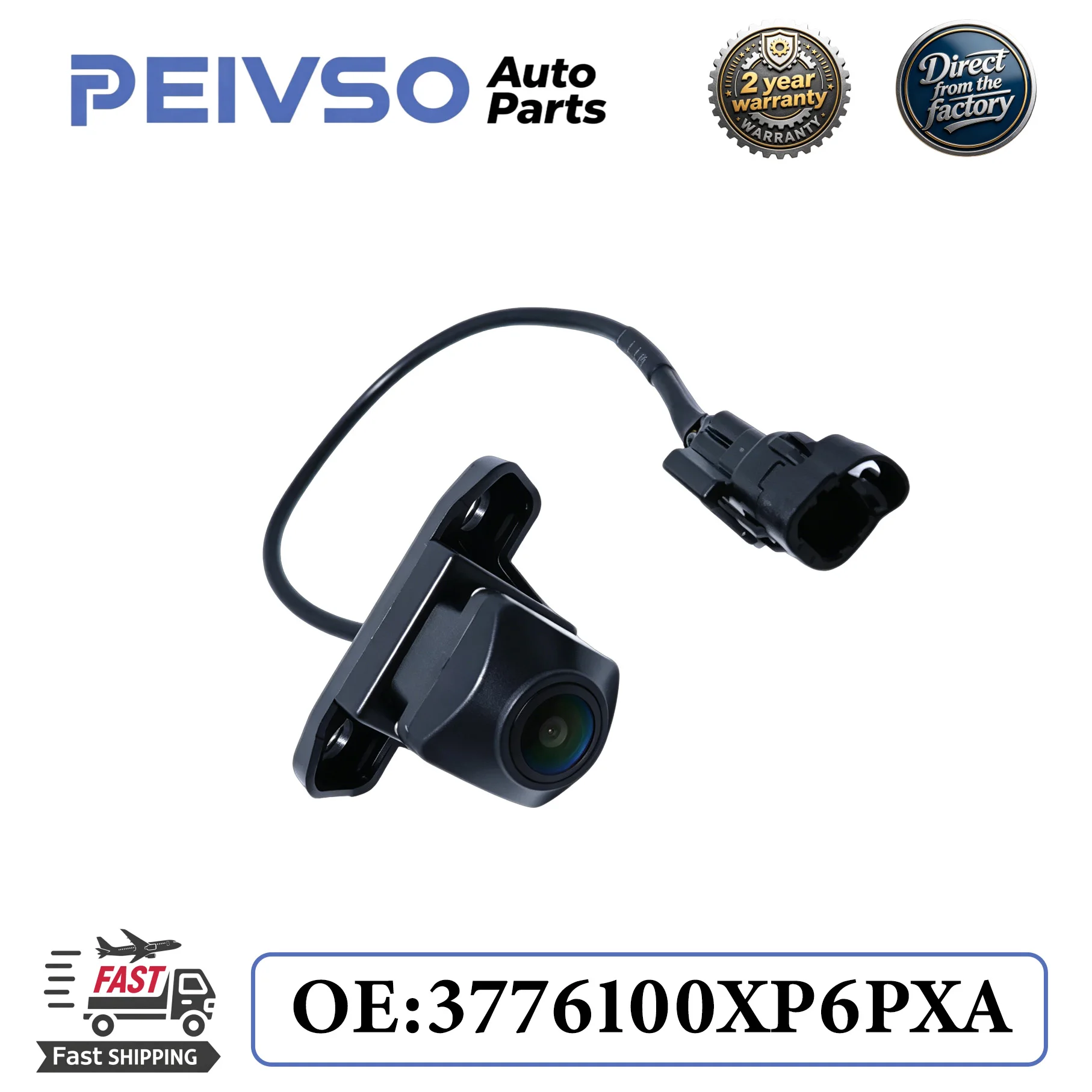 PEIVSO New Rear View Parking Assist Panoramic Camera 3776100XP6PXA For Great Wall Wingle 7 Auto Parts
