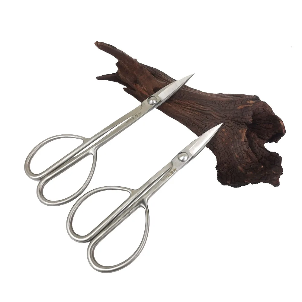 1 pieces Stainless Steel Bonsai Scissors Bonsai Shear Long Handle Scissors 180/210/200mm avaliable