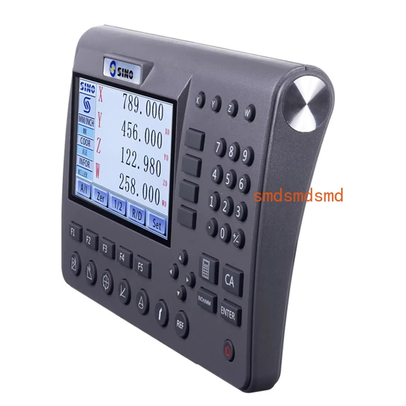 4 Axis DRO LCD Digital Readout Disply 0.005mm Linear Scale Grating Glass Encoder Ruler for Milling Lathe Machine SDS200