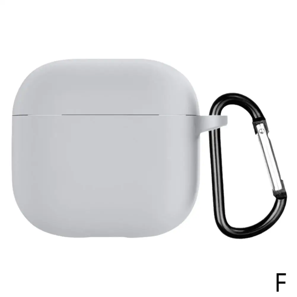 Funda de silicona para auriculares Apple Airpods 4 2024, funda de carga antipolvo, Carabine U7X2