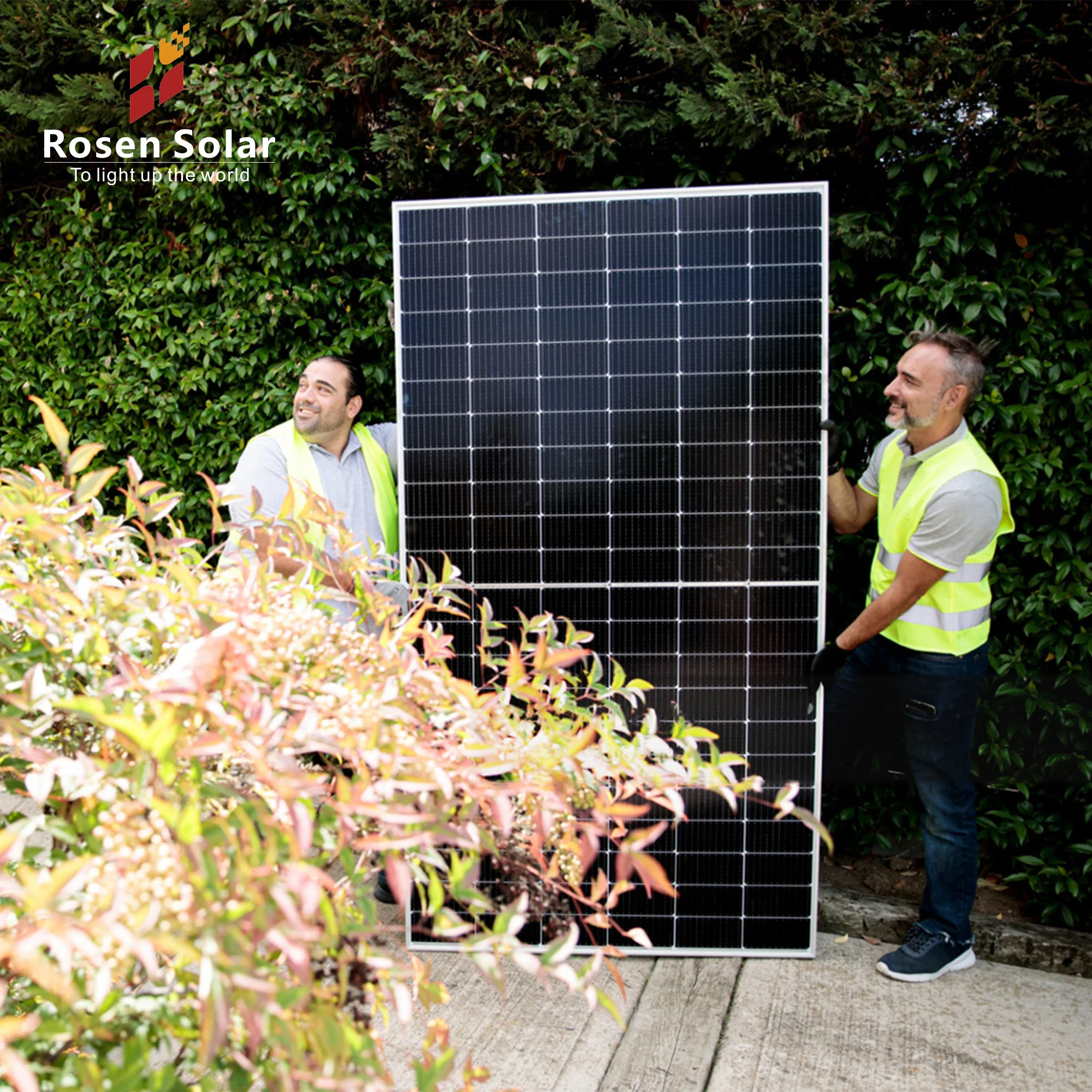 N Topcon Bifacial Half Cell Panels 650w 700w 720w 750w PV Panels Solar System