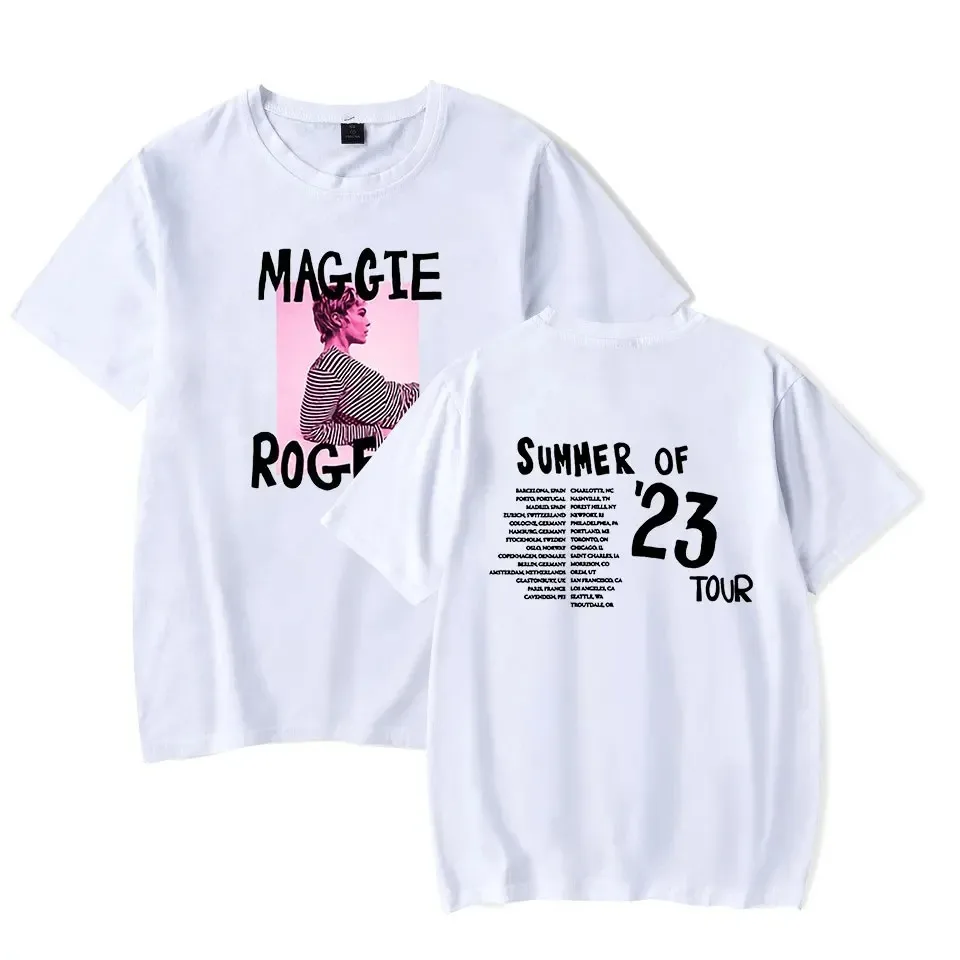 Camiseta Starburst unissex Maggie Rogers Merch Tour, estilo casual engraçado, manga curta, camiseta gola redonda, moda verão,