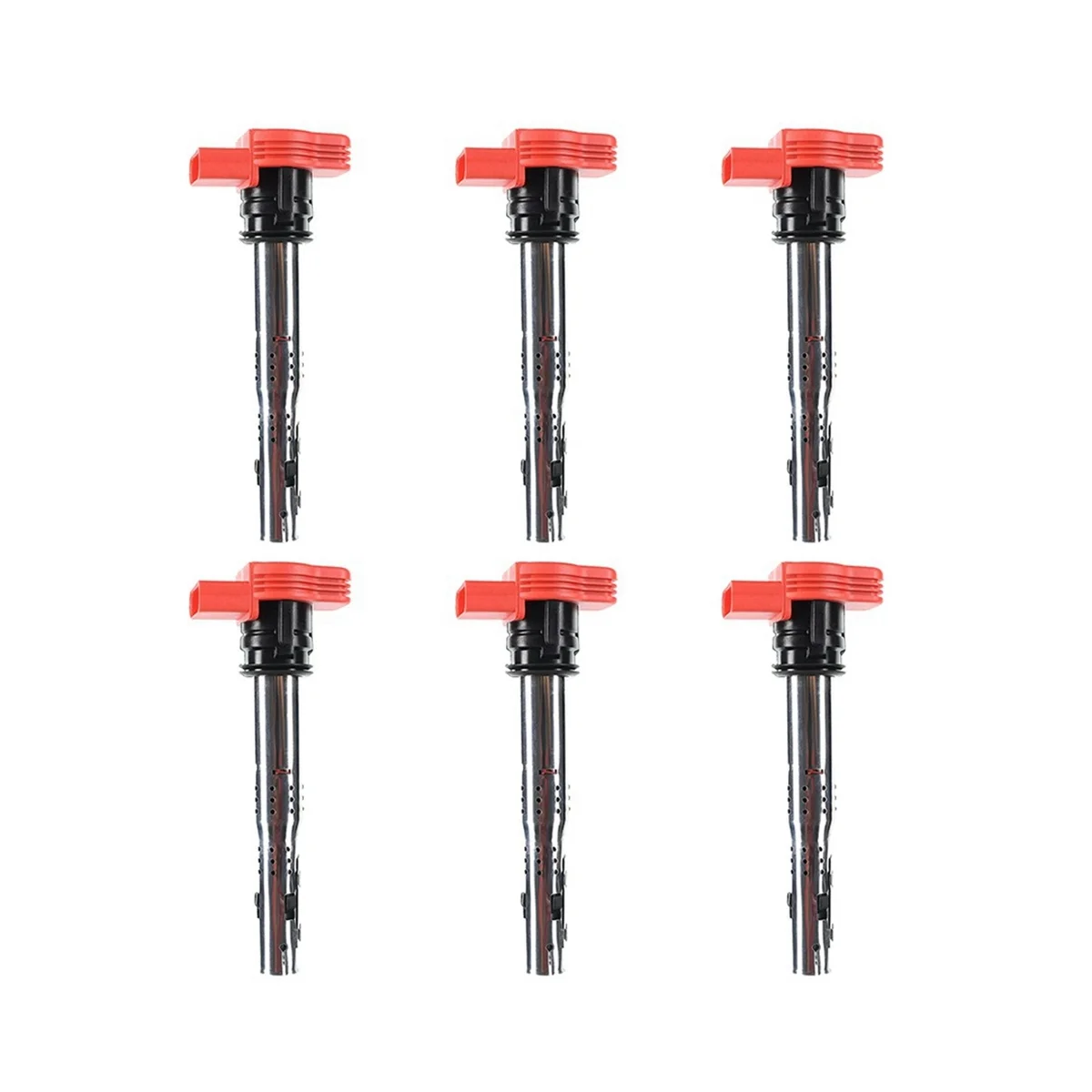 06E905115E 6Pcs Ignition Coil High Voltage Kit for   A6 A8 Quattro Q7 R8 S5 VW Touareg UF-529