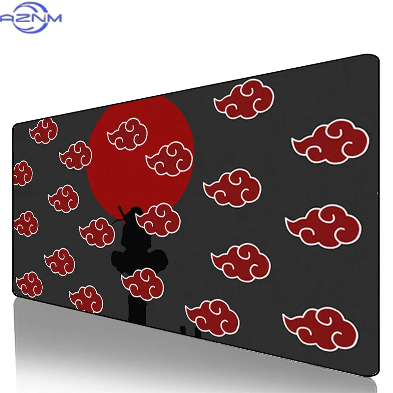 Mouse Pad Anime N-Naruto Gaming Accessories Varmilo Keyboard Desk Mat Gabinete Gamer rug Carpet Mousepad Mouse Mats