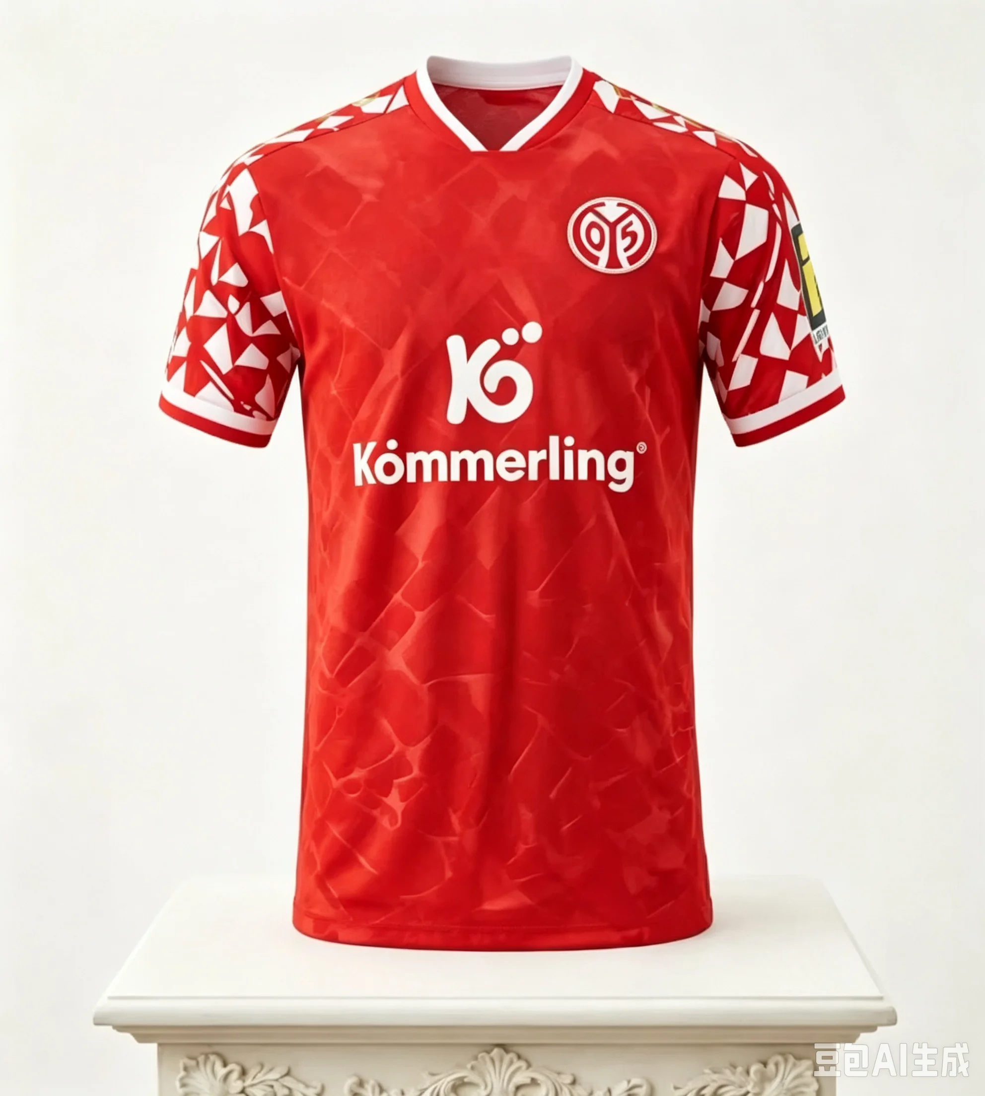 2026 Mainz 05 Auswärts-Fußballtrikot Kurzarm Atmungsaktiv Weich Fan-Version Match-Trainings-Fußballshirt T-Shirt Familien-Set