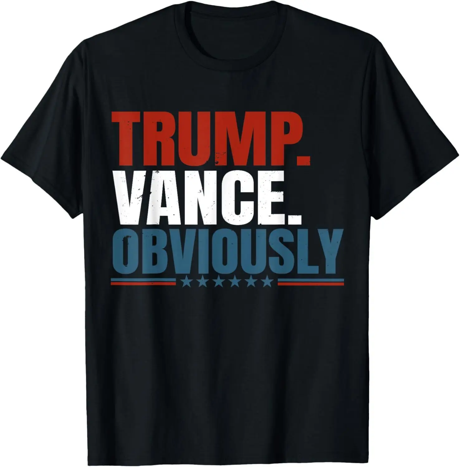 Retro Trump Vance Obviously 2024 Donald Trump 2024 Election T-Shirt