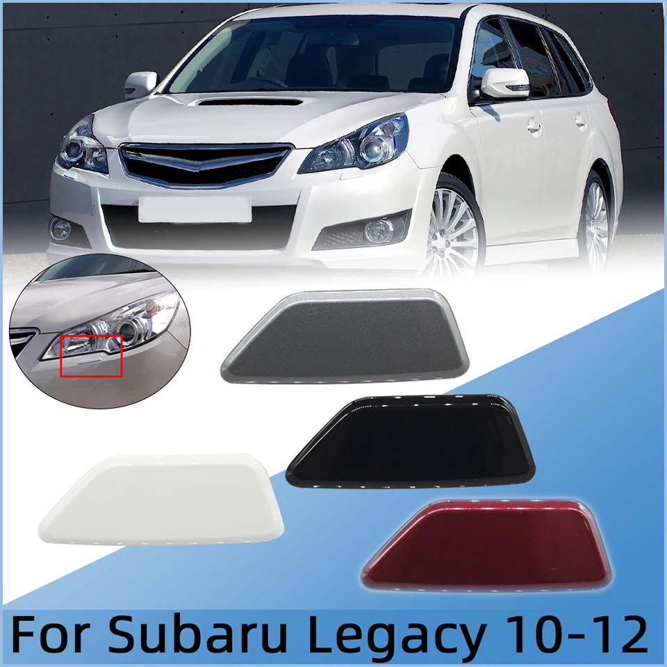 Car Accessories For Subaru Legacy 2010 2011 2012 Front Bumper Headlamp Washer Nozzle Cover Cap Headlight Cleaner Spray Jet Lid