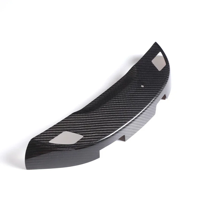 For Chevrolet Corvette C7 2014-2019 Car Interior Rearview Mirror Base Shell Sticker Real Carbon Fiber Interior Accessories 1 Pcs