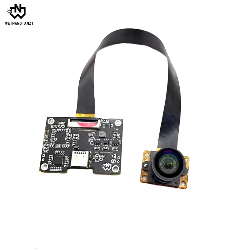 IMX577 12MP 4K HD USB3.0 camera module 100 120 145° no distortion H264 FF 4000 x3000 3840X2160 FPC+PCB With 1.8 m type C line