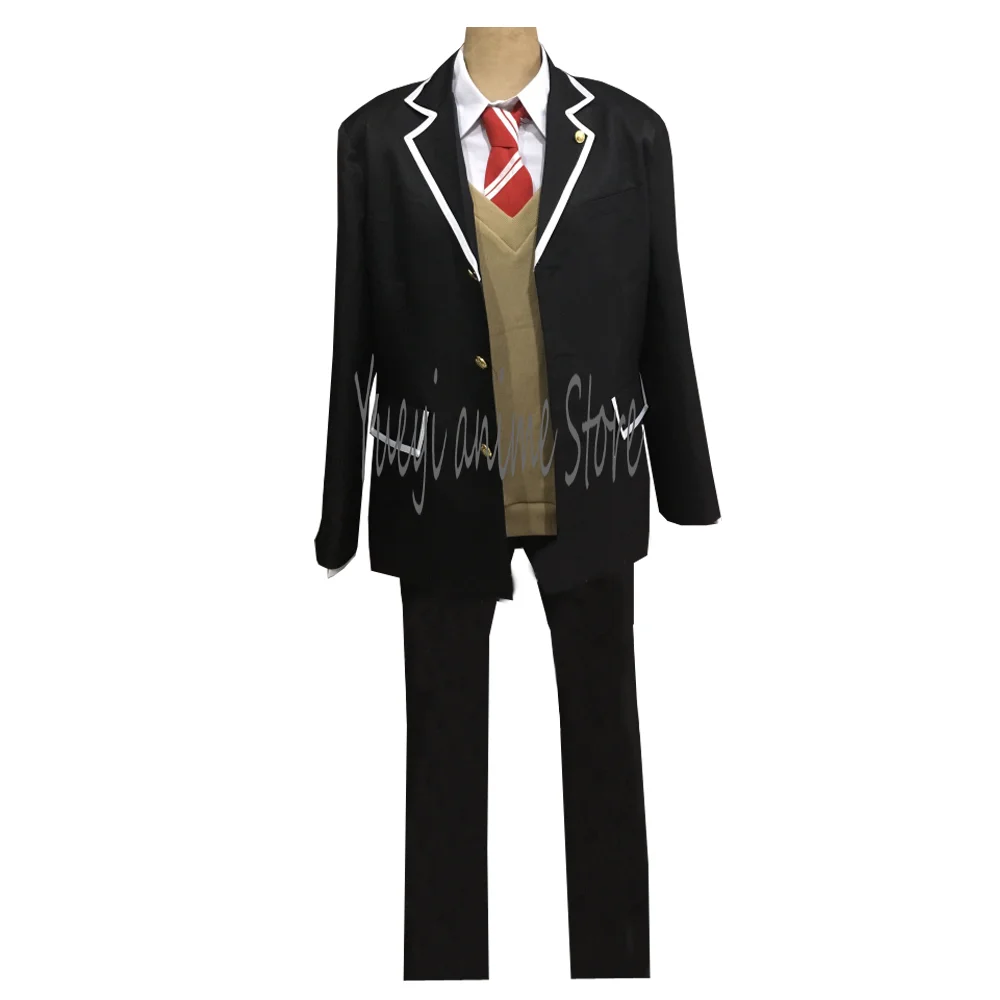 

Anime Cosplay Togashi Yuuta Costume School Uniform Adult Outfits uniform Halloween Party