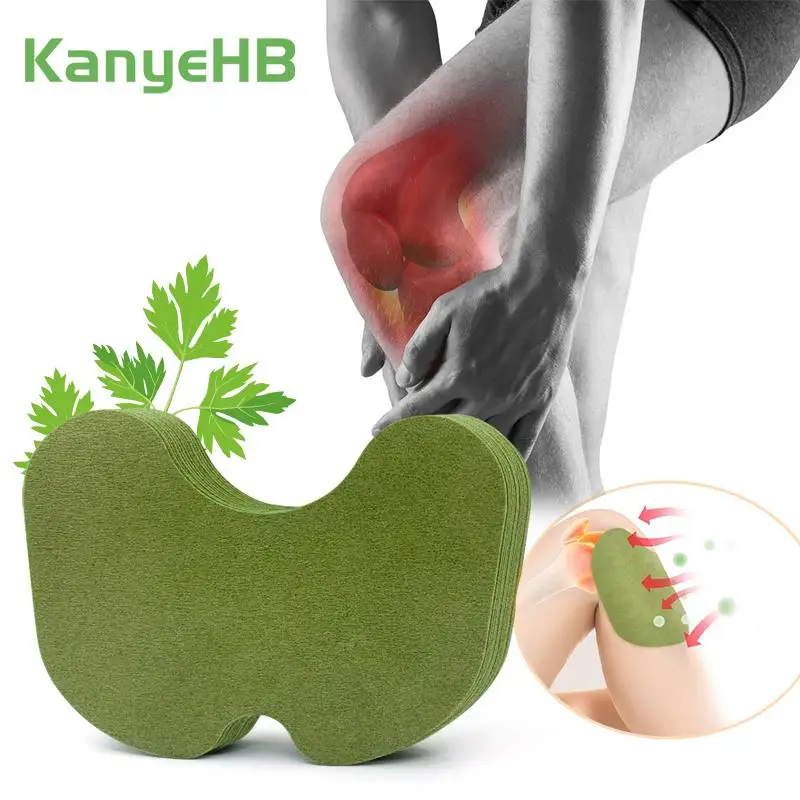 

30pcs=2bags Wormwood Knee Pain Plaster Relieve Joint Pain Sticker Knee Strain Arthritis Patch Relief Patch Knee Joint A749