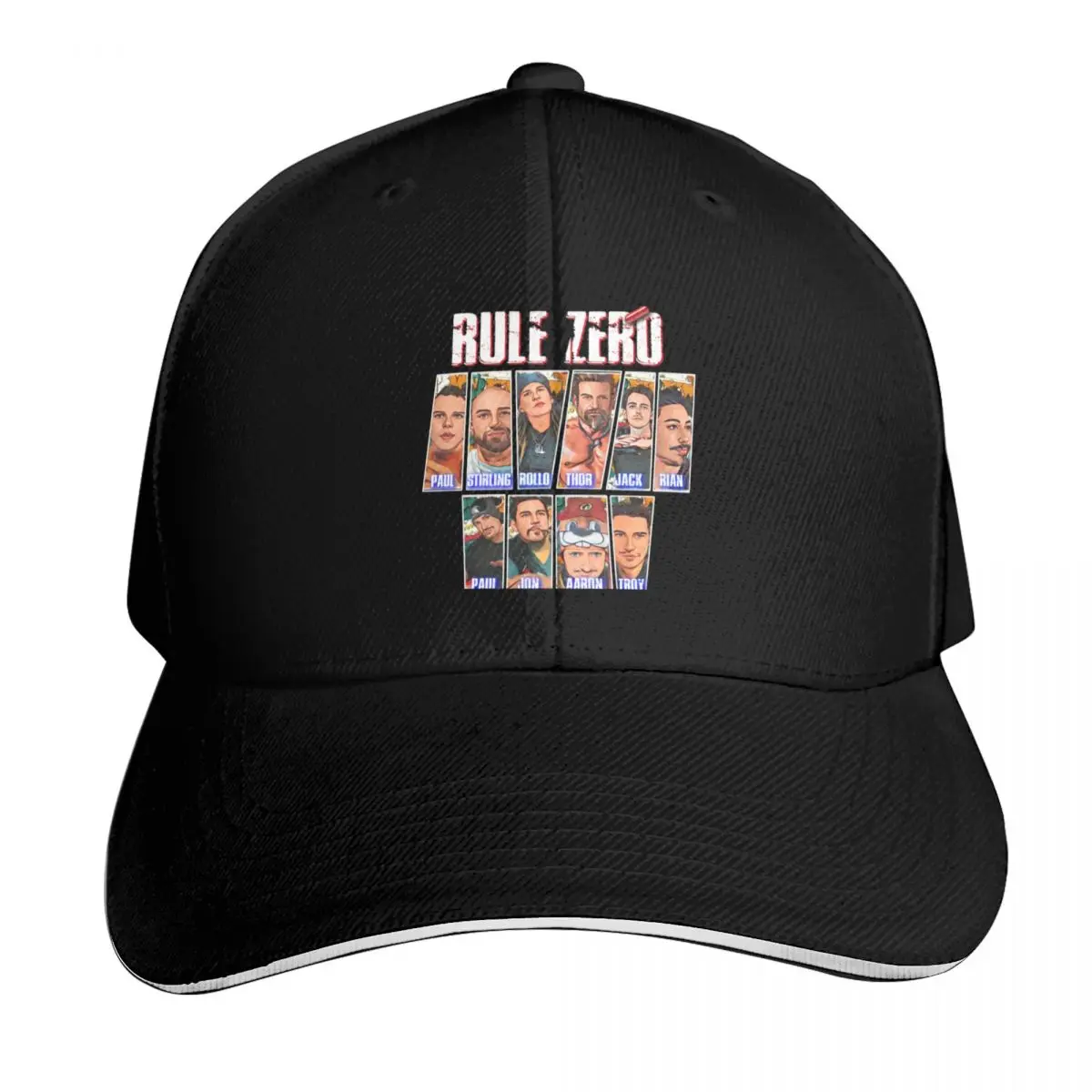 RULE ZERO Crew II by RP THOR Baseball Cap Low Profile Unstructured Unisex for Men Women Outdoor Golf Running Hiking