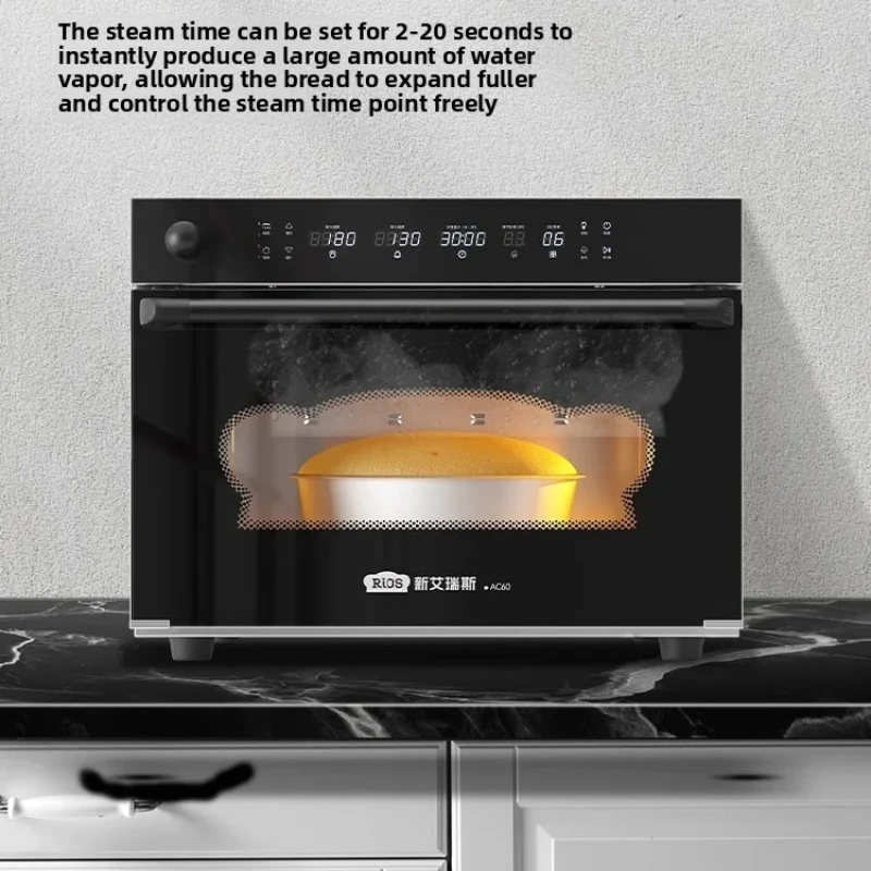 

KX Commercial Oven Combination Furnace Layer Furnace Chain Baking Oven with Steam Pack Flat Oven
