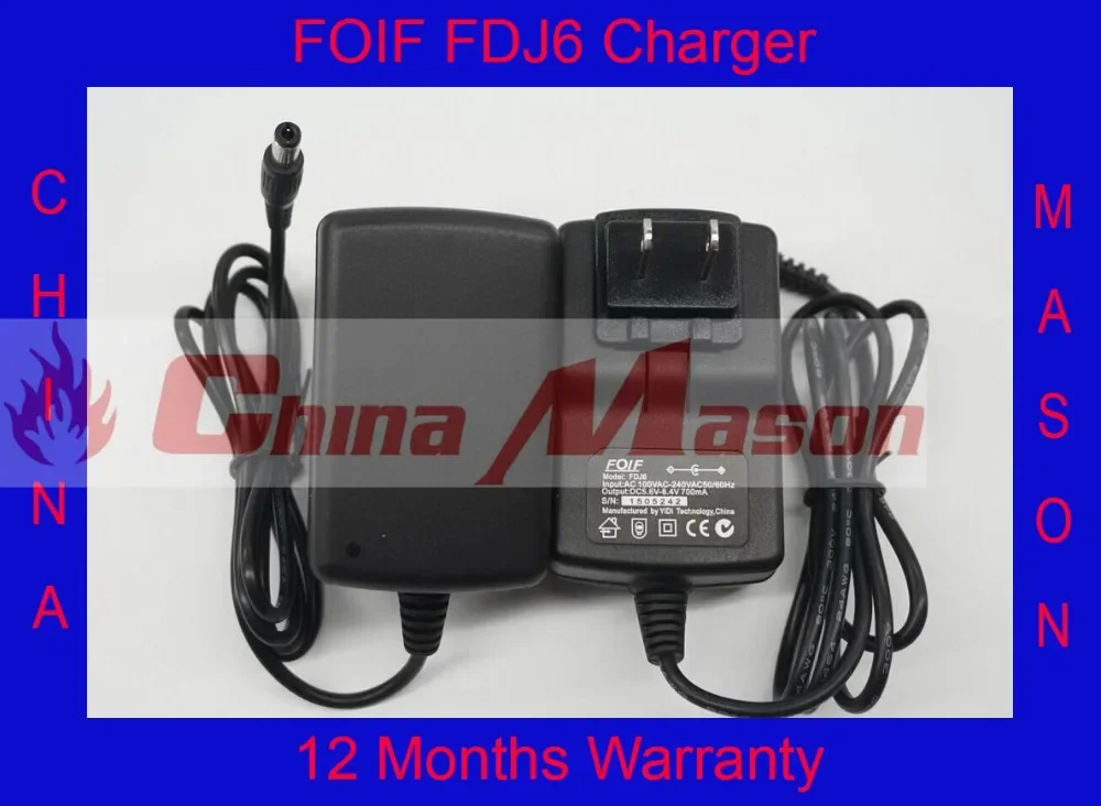 1pc Replace FOIF charger FDJ6, FOIF Charger FDJ6 for A18a-400, A19-500,D7-500, BT81, BT81A Ni-MH  Battery