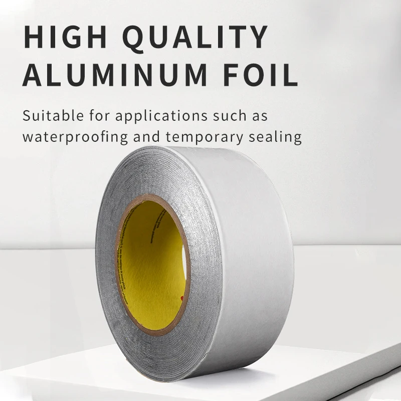 

Лента из алюминиевой фольги 3M 427, токопроводящая, термостойкая, высокотемпературная, металлическая, для гальванической защиты, экранирования, антикоррозийная, 3M алюминиевая