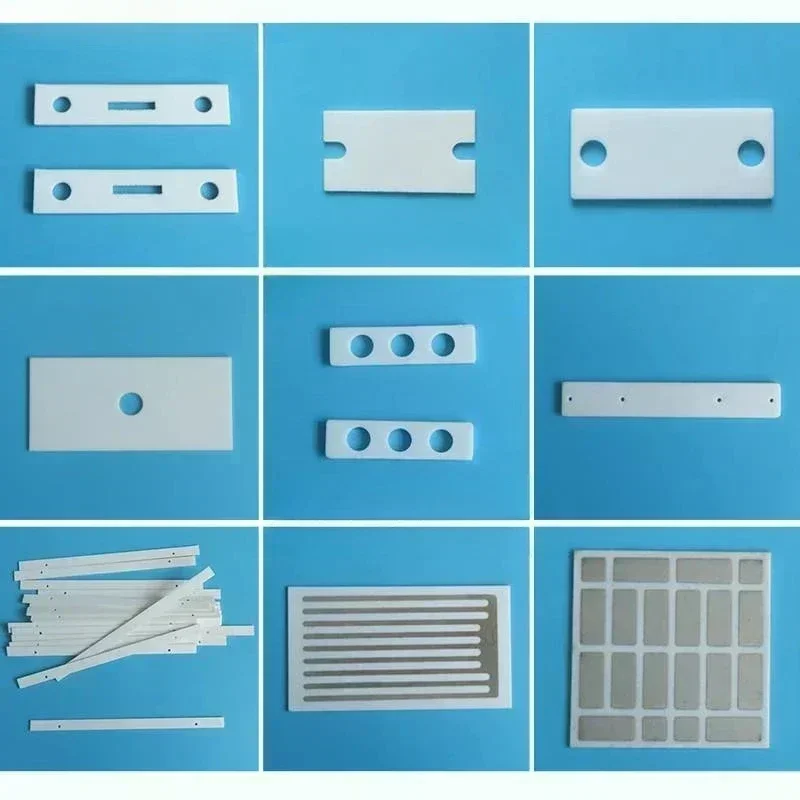 Alumina Ceramic Heat Dissipation Gasket 12/13.5/14.3/14.8mm High Temperature Insulation Substrate Tool Parts