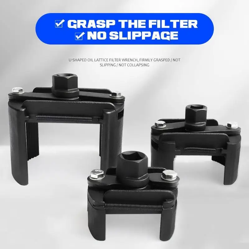Imagem -02 - Conjunto de Soquete de Filtro de Óleo Chave 60145 mm Aberto Ajustável Filtro de Combustível Chave Removedor Carro Automotivo Ferramenta Mecânica Oficina 1