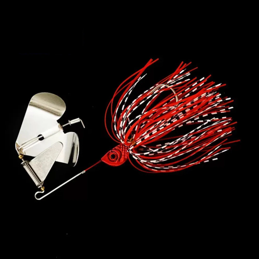 14,7 g/10 cm Angelköder Chatter Bait Spinner Bait mit Klinge Jig Dancer Buzzbait Wobbler Chatterbait für Bass Pike Fish Tackle – Detail 8