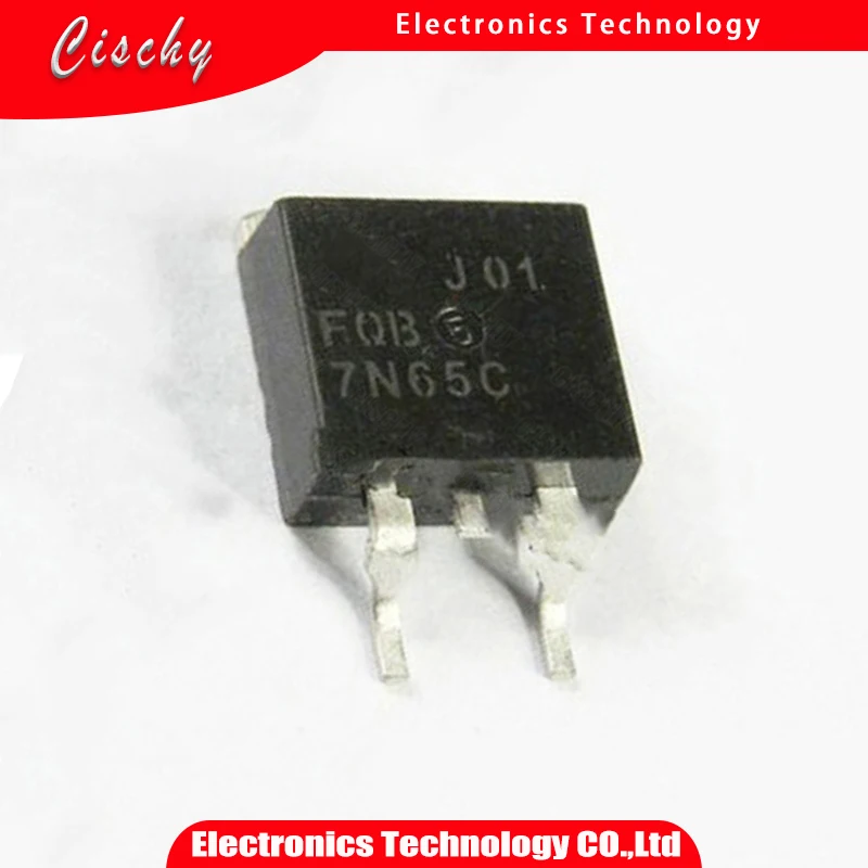 10pcs/lot FQB7N65C UTC7N65L 7N65 TO-263 In Stock