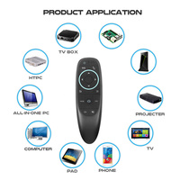 G10S/G10S Pro/G10S Pro BT Voice Remote Control 2.4G Wireless Air Mouse with Gyroscope IR Learning for Android TV Box PC