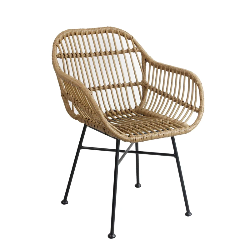 Outdoor Chairs Rattan Kitchen Modern Minimalist Leisure Nordic for Kitchen Designer garden Chair set balcony patio furniture