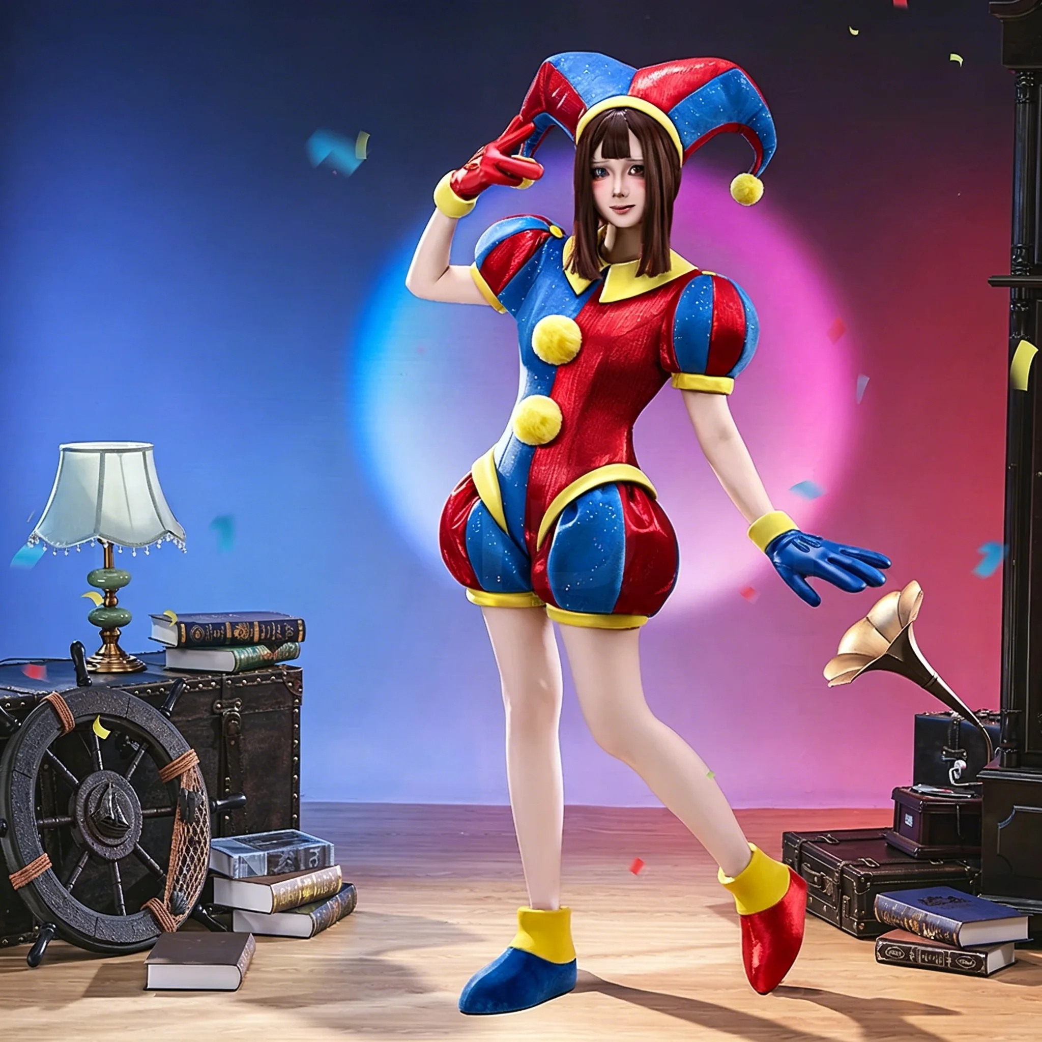Pomnii Cosplay Costume Anime 【 - đánh giá và giá Anime Cosplay Red