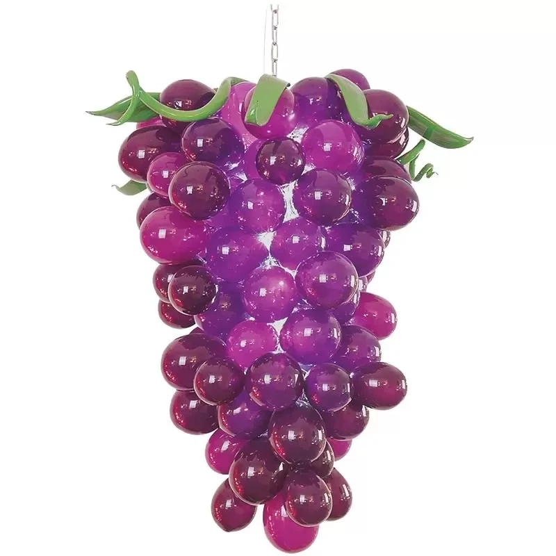 

Fancy Cute Wind Home LED decorative lights Grape shape hand-blown glass lighting products