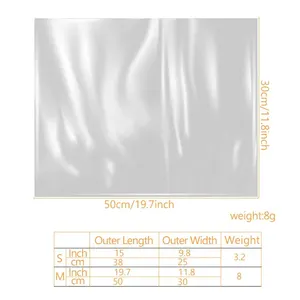 Küçük ve büyük bir Hindi kavurma torbası, Tavuk pişirmek için fırında kavurma torbası ve sığır eti, 50x30cm, 38x25cm Tavuk paketinin ilk 10 satışı, no. 3