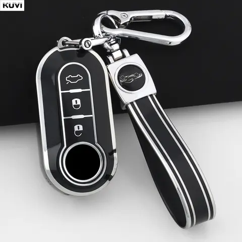 10 best sales cover key fiat 500 - №7