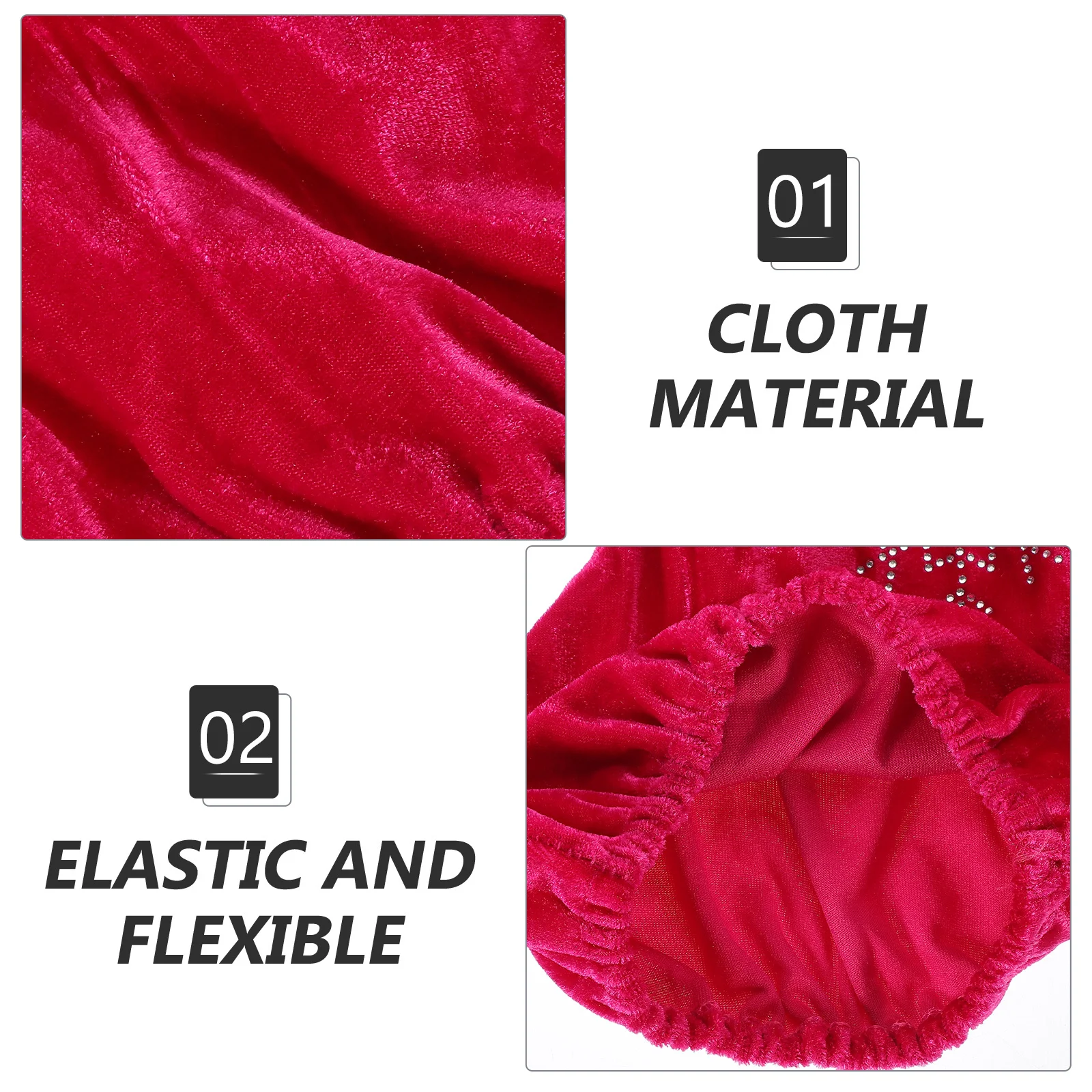 

1 Pair Ice Covers For Hockey Skates Figure Skates Protective Boot Protector Portable Fabric Skating Accessories Roller Snow