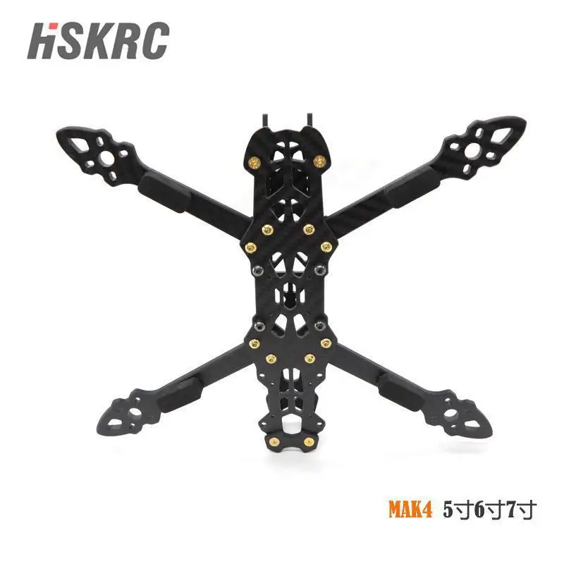 

2PCS MAK4 5/6/7, 4 Axis, Crossover, Carbon Frame Freestyle FPV