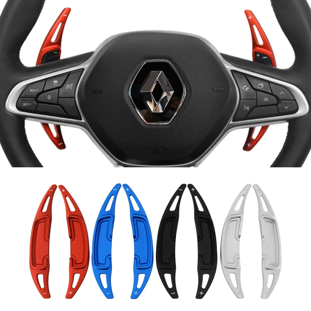 

For Renault Clio V Captur II Arkana Intens R.S. Line 2020 2021 2022 2023 Car Steering Wheel DSG Paddle Shift Extension Stickers