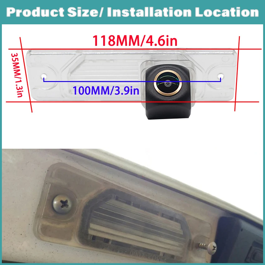 1080×720P Car Rear Reverse Backup Camera For Infiniti QX70 QX FX FX35 FX37 S50 2003~2008 CCD Night Vision HD 170° Car Camera