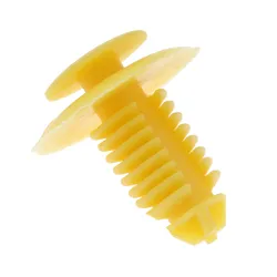 Yetaha Plastic Auto Fasteners Rivet Sill Kick Plate Cover Trim Retainer Clips For Rover 75 Models 8mm Hole Yellow