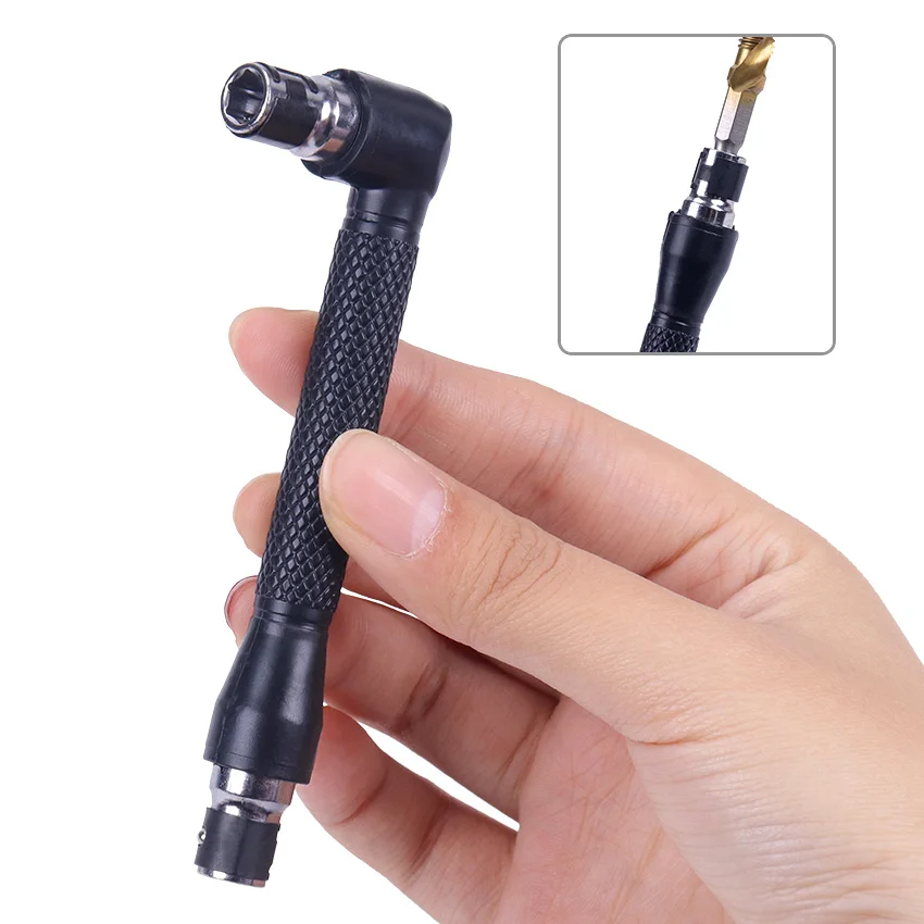 L-shaped Mini Socket Extension Screwdriver Sleeve Handle Multi-function Mobile Phone Repair Tool Screwdriver Tool Socket Wrench